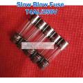 5pcs 5x20 Slow Blow Fuses T4AL 5*20mm 250V 4A Glass Tube Fuse. 
