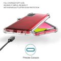 Samsung Galaxy A02s Anti Shock Drop Resistance Transparent TPU Case Soft Silicone Back Cover. 