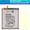 Samsung Galaxy A51 Battery Replacement EB-BA515ABY with 4000 mAh Capacity- Silver. 