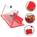 F3 Mobile Screen Magnifier | Mobile Screen Amplifier | Smart Phone Screen Magnifier For All Phones | 12-Inch Foldable 3D Mobile Phone Screen Magnifier Bracket | 3D Enlarged Screen Display Mobile Stand High Quality. 