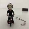 Horror Saw Billy Mini Figure Keychain Movie Pendant Toy Doll Model Halloween Toy Present For Kids 5cm Backpack Pendant. 