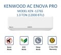 KENWOOD Non-Inverter  AC | 1.5 Ton |  Model e-NOVA Pro KEN-1876S  |  Latest Model | Fast Cool | Gold Fin | Eco Friendly R-410 Gas | 100% Copper Condenser. 