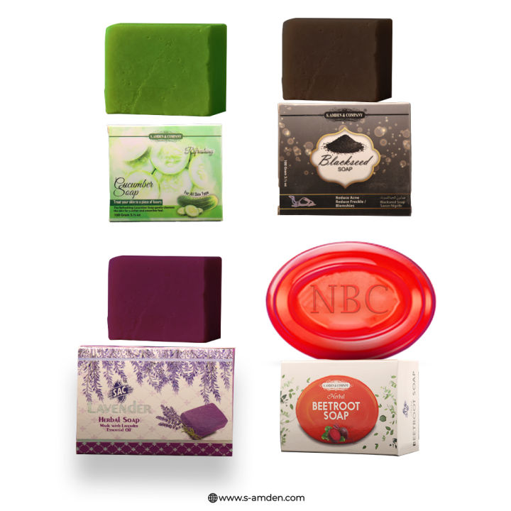 Herbal SOAP'S (Pack of 4)- Herbal Soap - SAC