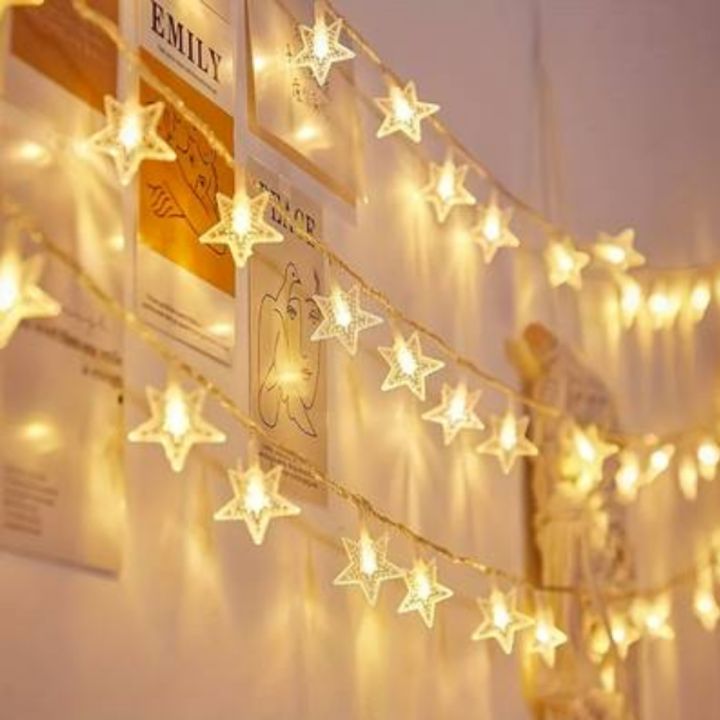 Star 20 LED 3 meter Fairy Lights Battery Operated - Led String Light for Room Decoration