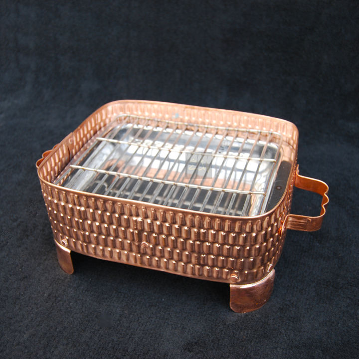 Copper%20BBQ%20Grill%20%7C%20Size%209x7%20inches%20%7C%20Regular%20size%20%7C%20Hammered%20Design%20-%20Image%203