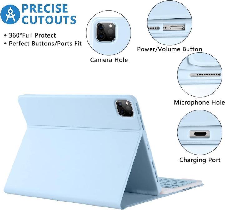 Keyboard%20Case%20for%20i-Pad%20Air%205th%20&%204th%20Gen%2010.9"%202022/2020,%20iPad%20Pro%2011"%20Keyboard%20-%20Image%205