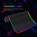 Imported RGB Gaming Mouse Pad with 14 RGB Spectrum Mode Large Extended soft led mousepad For Pro Gamers PC laptop Gaming Mousepad. 