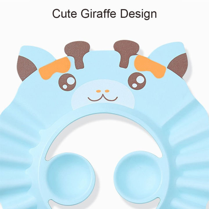 %E3%80%90Big-Sales%E3%80%91%20Cute%20Cartoon%20Baby%20Shower%20Cap%20Bathing%20Protection%20Adjustable%20Hair%20Washing%20Hat%20Head%20Cap%20For%20Toddlers%20Kids%20Baby%200-6%20Years%20-%20Image%206