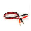 Alligator Clip to Banana Plug Test Cable Lead Connector Dual Probe Crocodile Clip For Multimeter Measure Tools for DC Power Supply. 
