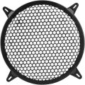 12 inch plastic Mesh Round Car Woofer Cover Speaker Grill Auto Speaker Parts Car Audio Subwoofer Grill Cover Guard Protector Grille Car Audio Speaker Grills Cover Case Replace. 