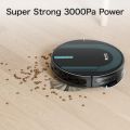 Proscenic 850T Robot Vacuum Cleaner, 3000Pa Strong Suction Robotic Vacuum and Mop, App and Alexa Voice Control, Super Thin, Boundary Strips Included, Self-Charging, for Hard Floor & Low Pile Carpet. 