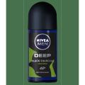 Nivea For Men Deep Amazonia - Black Carbon, active charcoal, Deodorant Roll-On Anti Perspirant, 48h 50ml. 
