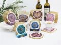 1 Agate Coaster Mold with Druzy Edges - Resin Coaster Mold. 