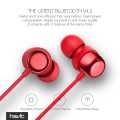 HAVIT I39 BLUETOOTH EARBUDs, Havit Nackband, FOR RUNNING WITH IPX5 & BLUETOOTH 4.2 (2022 VERSION) , Water Proof, Connect Two Devices with Same time, MAGNETIC ADSORPTION DESIGN ( RED ). 