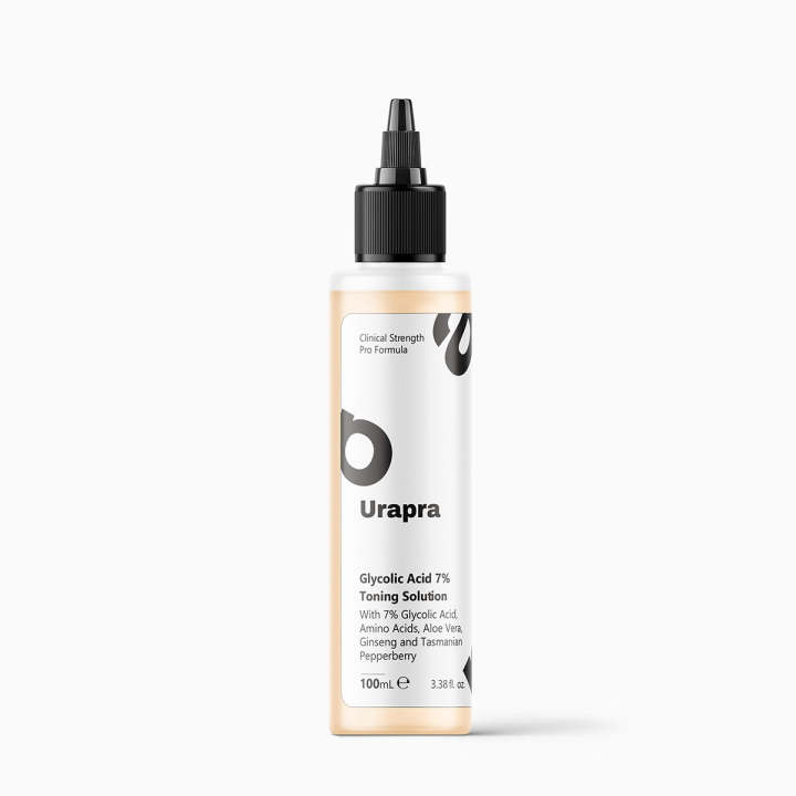 Urapra Glycolic Acid Toning Solution 7% Strength for Skin Care