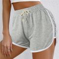Summer fashion short women elastic waist short women loose solid soft cotton casual short. 