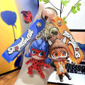 Cartoon Miracle Girl Keychain Cute Exquisite Doll Bag Charm Anime Peripheral Car Keychain Wholesale. 