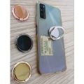 Metallic 360° Rotatable Finger Ring  Phone Socket Phone Holder Worktable For Magnetic Phone Stand. 