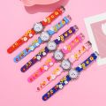 New Kids Watches Cartoon Watches Pink Quartz Wristwatch Birthday Gift Girl Boy Children Study Time Girl Watch. 