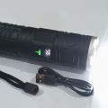 2KM range Aluminum Body Super Bright Flashlight XA-P801 Imported P80 Laser torch with Power bank. 