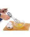 Manual Hand Beater & Egg Whisk - Silver. 