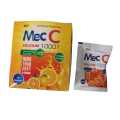 Mec C Sachet: Delicious Vitamin C Energy Drink for Immunity and Deficiency. 