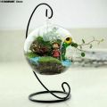 Customized Gold, Black and White Fancy Rack For a small pot or glass pot for home decoration made with iron Only Iron Stand. 