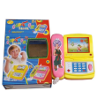 Kids Cartoon Phone Lights and Music With Wind Mill Screen. 