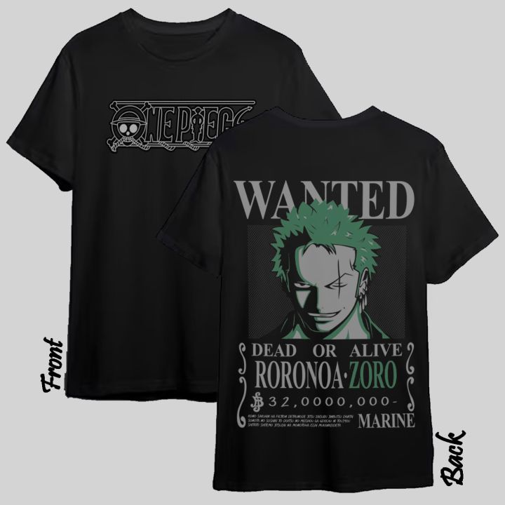 One Piece TShirt Roronoa Zoro's Goofy Graphic Tee For Girls And Boys Digital Printed