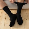 Men's Towel Bottom Socks Professional Sports Ankle Sox Male Breathable Black White Compression Basketball Long Tube Sokken. 