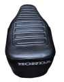 Honda 125 Seat Cover Black Rexine Seat Cover CG 125 Seat Cover. 