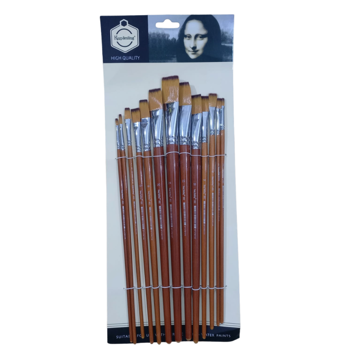 Toilet Tool Nylon Brush - Flat Paint Brush Set For Walls - View #10