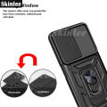 Phone Case Nokia C21 Plus Back Cover Hard Armor Shockproof Camera Protection Handphone Casing for Nokia C21 + Cover Cases Car Magnetic Navigation Holder Ring Cover. 
