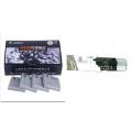 Pack Of 2 - 6 Charcoal Pencils Hard And 4 Erasers For Charcoal Pencils. 
