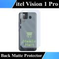itel Vision 1 Pro Back Protector Carbon Fiber Matte Soft Skin Sheet For itel Vision 1 Pro. 