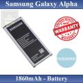 Samsung Galaxy Alpha Battery EB-BG850BBU Replacement Premium Quality 1860mAh For Samsung Galaxy Alpha. 