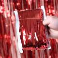 Back Drop Foil Rain Curtain Fringe Curtains For Birthday Wedding Party Decoration. 