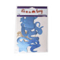 Baby Announcement Card Banner, Its A Boy It's A Girl Banner Garland, Photo Booth Boy & Girl Bunting Flags For Baby Shower Party, Baby Born Day, 1st Day Welcome Prince or Princess Party Decor Supplies Available, Pink & Blue Color. 