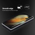 Samsung Galaxy S21 Ultra 5G Sreen Protector Tempered Glass, Fingerprint Scaner 3D Liquid Transparent Clear Film Case Friendly Anti-Scratch Protector for Samsung Galaxy S21 Ultra 2021 ( Pack Of 1 ). 
