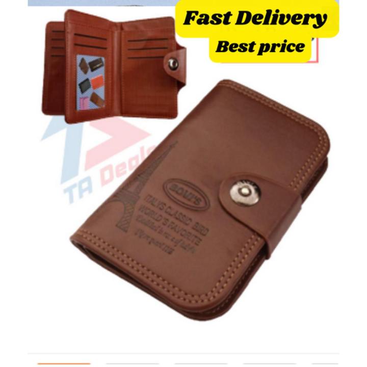 Best Bovi's PU/Faux Leather Wallet for Men Card Holder Wallet Slim Wallet Purse Fashion Wallets Pocket Purse Leather Wallet for Boys