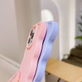 Suitable for OPPO A795G/RENO11F5GinsSimple Macaron Wave Pattern A18/A384G Mobile Phone Soft Case. 