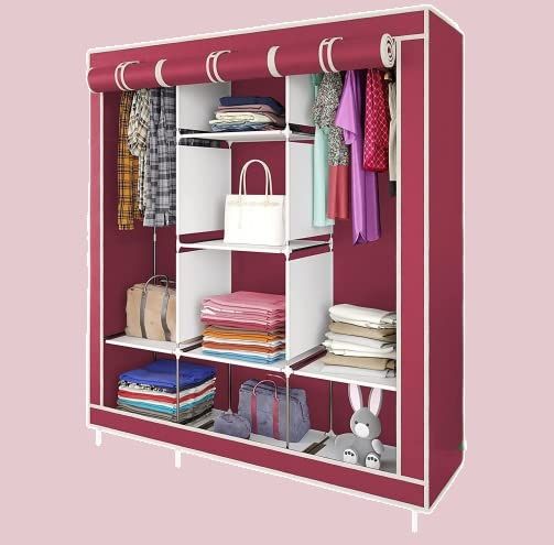 Wardrobe%20Cupboard%20Almari%20King%20Size%205.5%20Feet%20With%203%20Hanging%20Option%20-%20Image%203