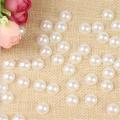 4/6/8/10/12mm Half Round Pearl Bead Flat Back Beads For Jewelry Making DIY Garment Pearls Beads. 