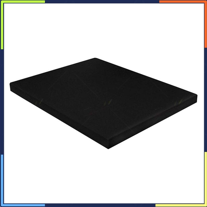 1 Pc Black 10x10 Prime Coated Canvas.