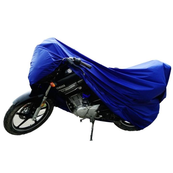 YAMAHA%20YBR%20/%20YBR-G%20Anti%20Scratch%20Water%20&%20dust%20proof%20Top%20parking%20Cover%20Silver%20-%20Image%202