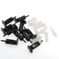 10Pcs Plastic Mounting Clip for Intel 4 Way CPU Coolers 1155 775 CPU Heatsink Mount Pin Push Screw Cooler Fan Fastener. 