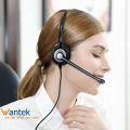 Phone Headset with Microphone Noise Cancelling & In-line Controls, 3.5mm Mobile Phone Headphone for Laptop Computer PC Skype Webinar Zoom Office Business Call Center, Super Lightweight. 