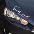 SPORTS MIND Logo Car Stickers – Premium Vinyl Decals, Sports Enthusiast Car Graphics, Durable Outdoor Stickers for Vehicle, Window, Laptop, and Helmet Decoration. 