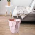 Trash Bin Dustbin Lidless Decorative Open Top Waste Bin Garbage Container Can for Home Kitchen. 