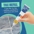 Tile Refill Agent with Scraper Tile Reform Coating Mold Cleaner Tile Sealer Repair Glue For Bathroom Floor Home with nice material. 